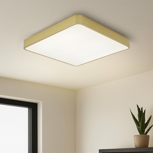  Brilagi-LED Prigu&amp;scaron;iva plafonsko svetlo POOL LED/48W/230V 3000-6000K 50x50 cm zlatna + daljinski upravljač Slike