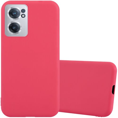 Cadorabo Case, združljiv z OnePlus v Candy Red - Za&scaron;čitni pokrov iz fleksibilnega silikona TPU, (20617658) Cene