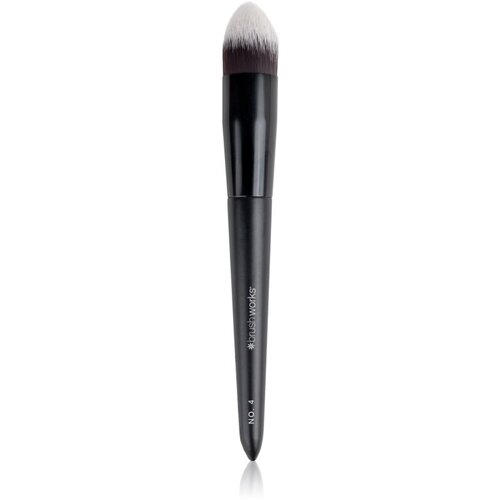 Brushworks Tapered Precision Buffing Brush čopič za make-up vrsta NO. 4 1 kos Slike