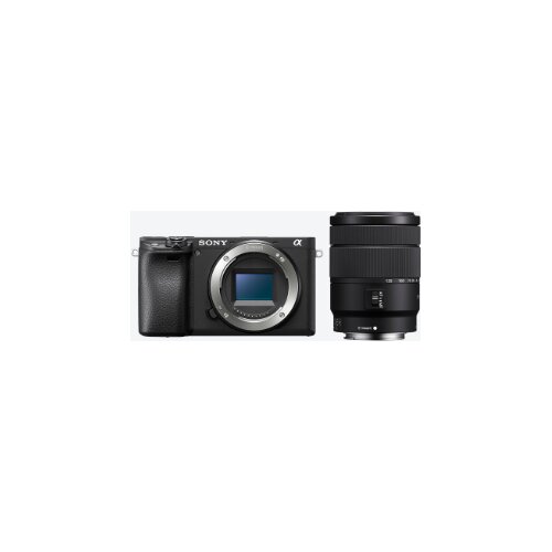 Sony Kamera sa objektivom Alpha 6400, E mount,18-135mm objektiv, 4K UHD, CMOS, Crna Slike