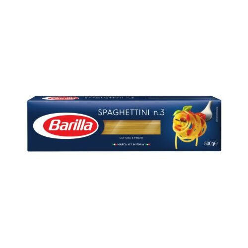 Barilla spaghettini n.3 500g kutija Cene