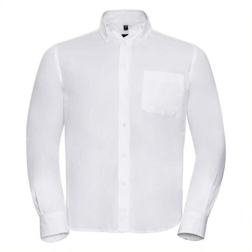 RUSSELL Men's classic long sleeve shirt R916M 100% cotton twill 130g Cene