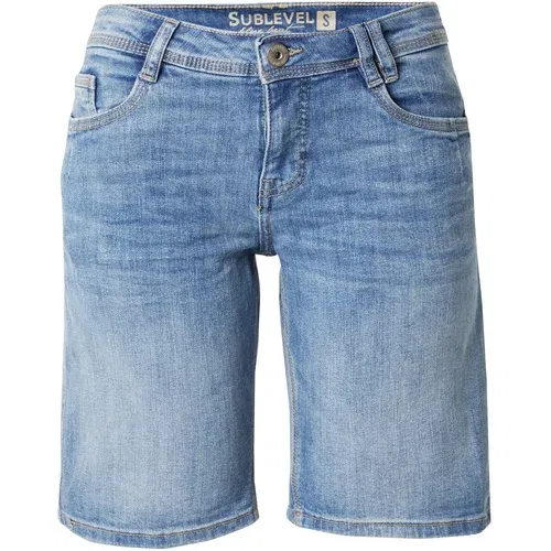 Sublevel Kavbojke moder denim