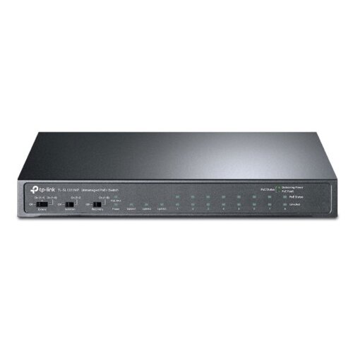 Tp-link TL-SL1311MP 11-port 10/100Mbps (8x PoE+) RJ45 2x Gigabit RJ45 1x Gigabit SFP Smart mrežno stikalo switch Cene