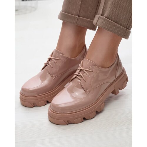 Resti Pink lacquered women&amp;#039;s half shoes Delgor- Footwear Slike