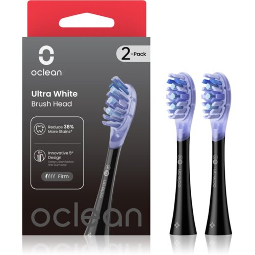 Oclean Ultra White UW02 zamjenske glave Black 2 kom Cene