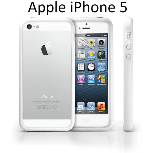 Bumper / okvir - Apple iPhone SE / iPhone 5S / iPhone 5 (kovinski gumbi) - več barv