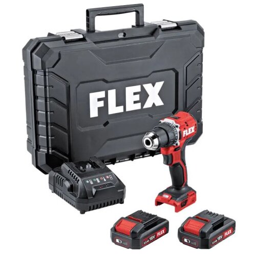 Flex Set bušilica aku 2x baterije i kofer 519049 Cijene