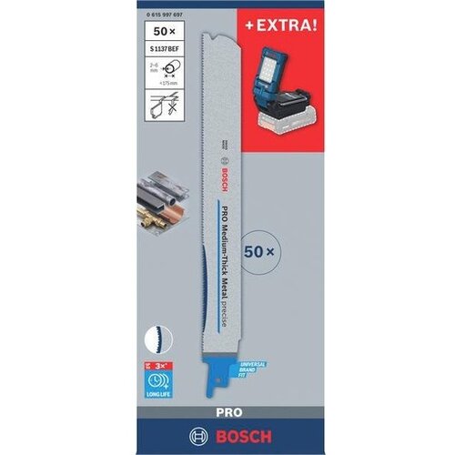 Bosch PROFESSIONAL set sabljaste žage in akumulatorske svetilke 0615997697 Cene