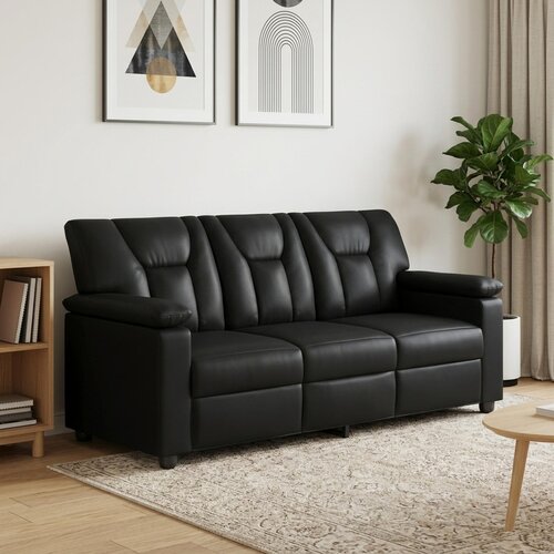 SOFA Crna 191 x 85 x 93 cm Umjetna koža Cene