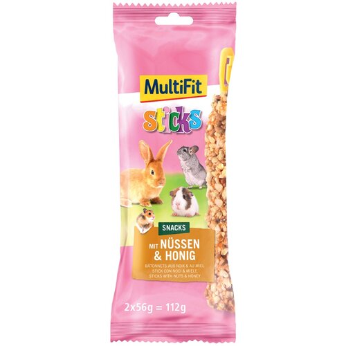 MultiFit Sticks za glodavce s ora&scaron;astim plodovima i medom 112 g Cijene