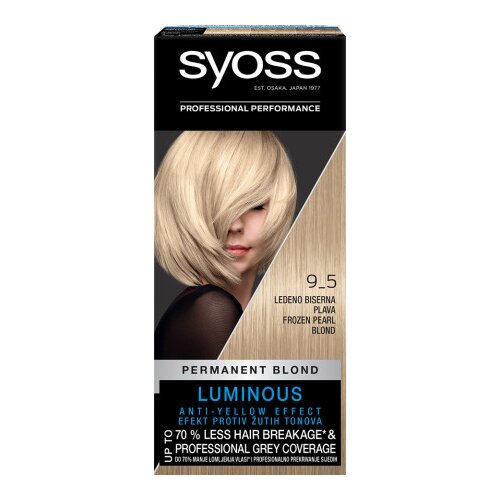 Syoss barva za lase - Permanent Coloration - 9_5 Frozen Pearl Blond Cene