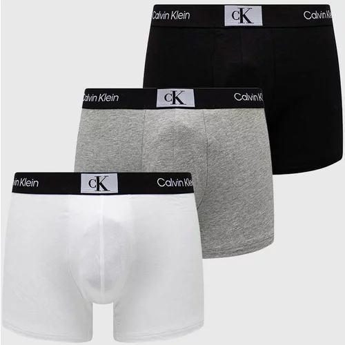 Calvin Klein Underwear Bokserice 3-pack za muškarce, boja: siva