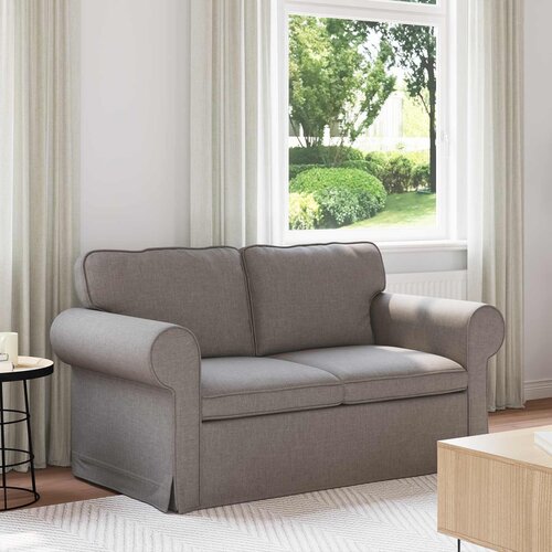 SOFA Sivo-smeđa 155 x 82 x 80 cm tkanina Slike