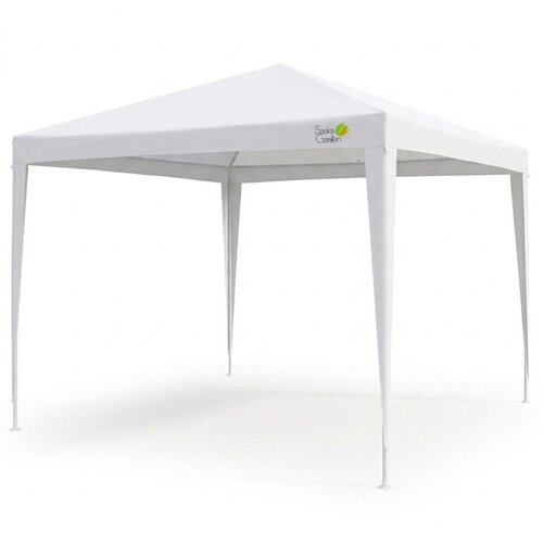  Saska Garden vrtni paviljon 3 &amp;times; 3 &amp;times; 2,45 m &amp;ndash; bela Slike
