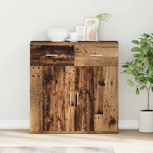  Kreveta s ladicama Staro drvo 78 x 38 x 80 cm Konstruirano drvo Cijene
