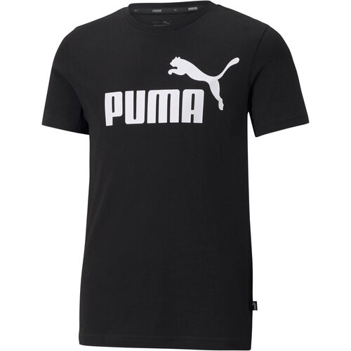 Puma Majica &amp;#039;Essentials&amp;#039; crna / bijela Slike