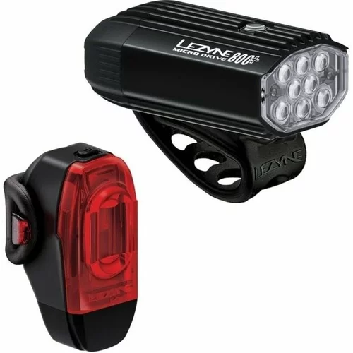 Lezyne Micro Drive 800+/KTV Drive+ Pair Svjetlo za bicikl