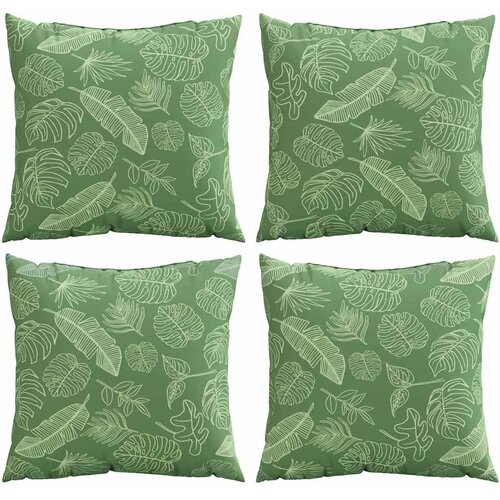  Jastučići za raspr&amp;scaron;enje 4 pcs Uzorak lista 50 x 50 cm Poliester Slike