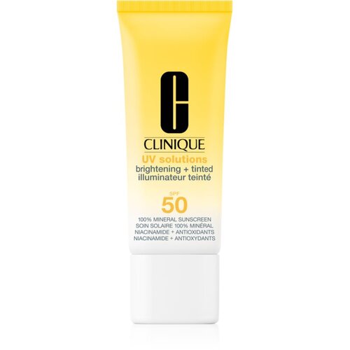 Clinique Sun UV Solutions Brightening Tinted Sunscream SPF50 posvjetljujuća krema za toniranje nijansa Medium 40 ml Slike