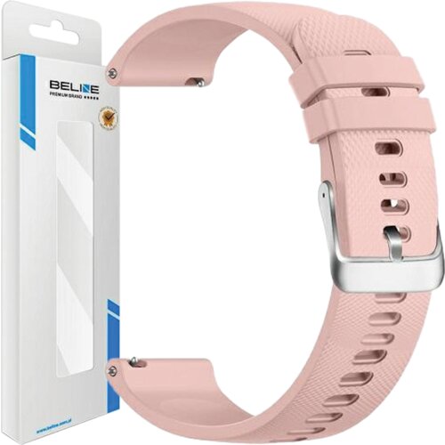 Beline pa&scaron;ček za uro 20MM grid tekstura silikon roza za apple watch, (21969083) Cene
