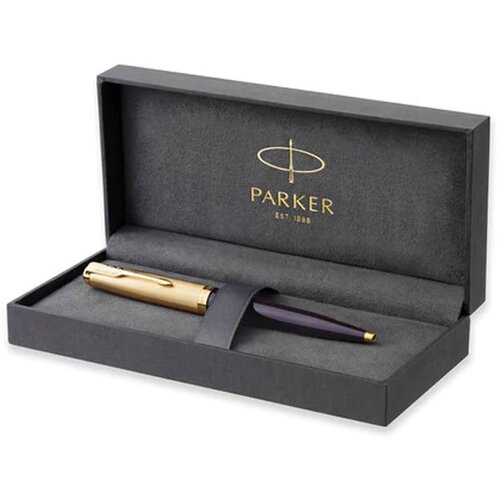 Parker kemični svinčnik 51 Premium GT, vijolično zlat Slike