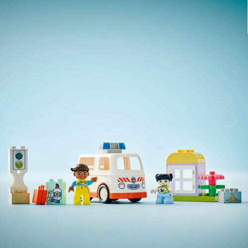 Lego DUPLO&amp;reg; - Kola hitne pomoći i vozač (10447) Slike