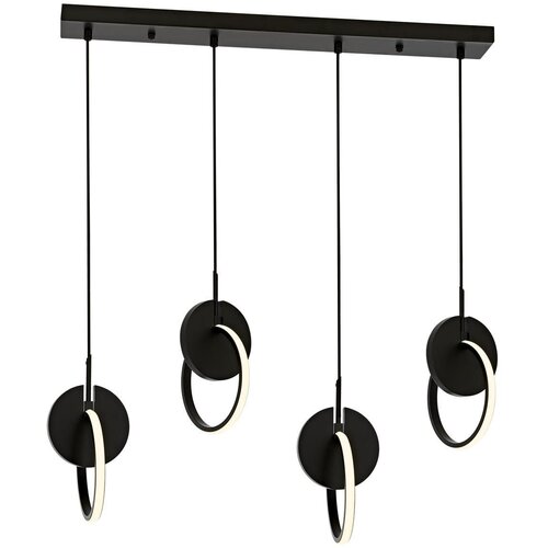 Opviq Av-1874-4Y-Bsy blackwhite chandelier Cene