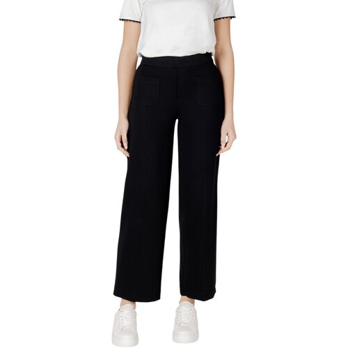Street One Front pocket Straight leg HW P 378899 Crna Slike