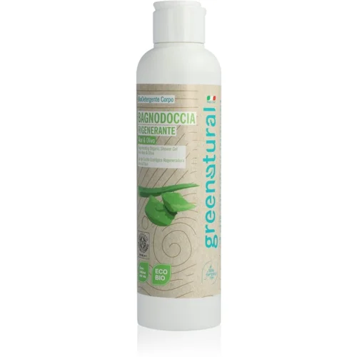 Greenatural Body Wash Aloe Vera & Olive regenerirajući gel za tuširanje 250 ml