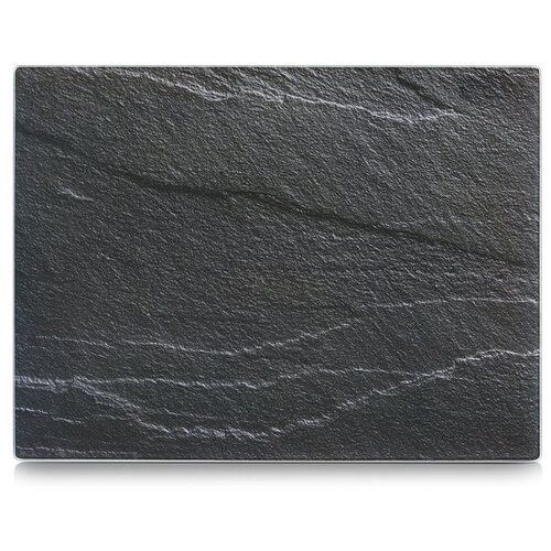 ZELLER Steklena deska za rezanje Skrilavec 40x30cm / steklo, (5000198952) Cene