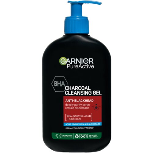 Garnier Pure Active Charcoal gel za čišćenje protiv mitisera 250ml Slike