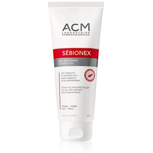 Acm Sébionex čistilni gel za mastno in problematično kožo 200 ml Cene