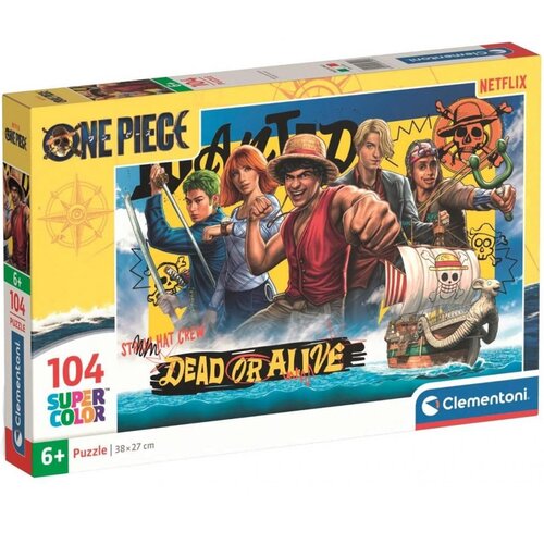 Clementoni One Piece posada 104-dijelni Supercolor puzzle - Slike