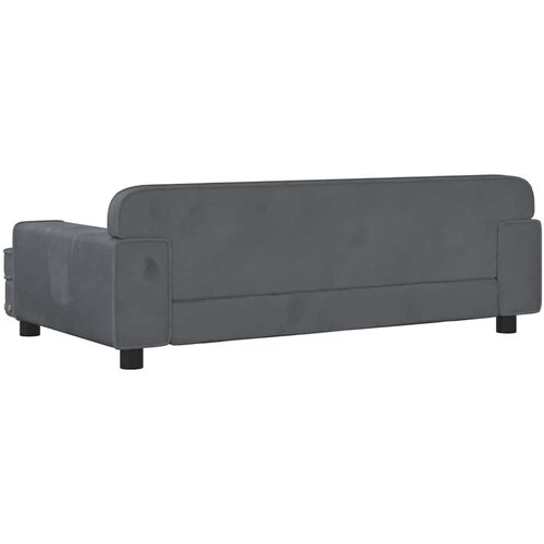  Krevet za pse tamnosivi 90 x 53 x 30 cm bar&amp;scaron;unasti Slike