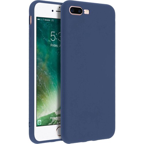 Forcell Ovitek za iPhone 7 Plus, 8 Plus, soft touch ovitek, silikonski ovitek &amp;ndash; moder, (20524492) Slike