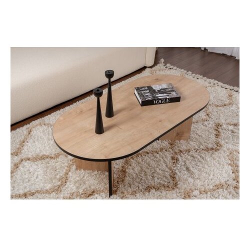 Hanah home sto za dnevnu sobu sable sapphire oak black Slike