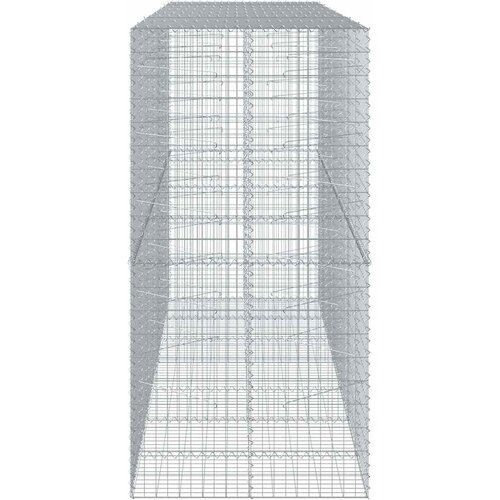  Gabionska ko&amp;scaron;ara s poklopcem 350x100x200 cm pocinčano željezo Slike