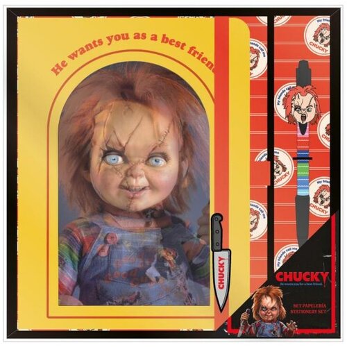 CERDÁ Chucky set bilježnica i kemijska olovka Cijene
