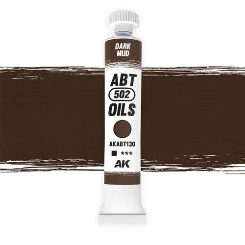 AK Interactive Dark Mud - Abteilung 502 Uljana Boja 20ml - AKABT130 Slike