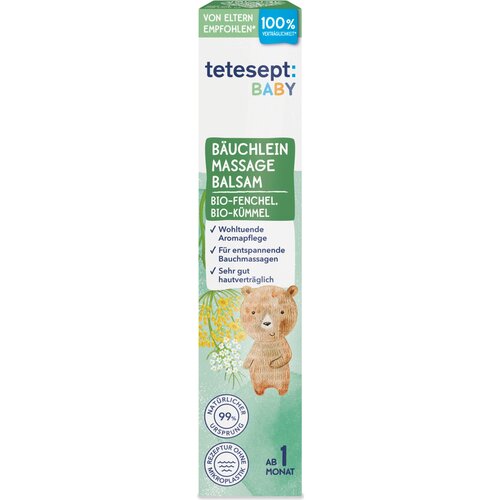TETESEPT Baby balzam za masažo trebu&amp;scaron;čka - 30 ml Slike