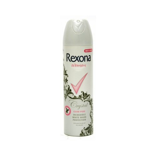 Rexona cristal clear pure dezodorans sprej 150ml Slike