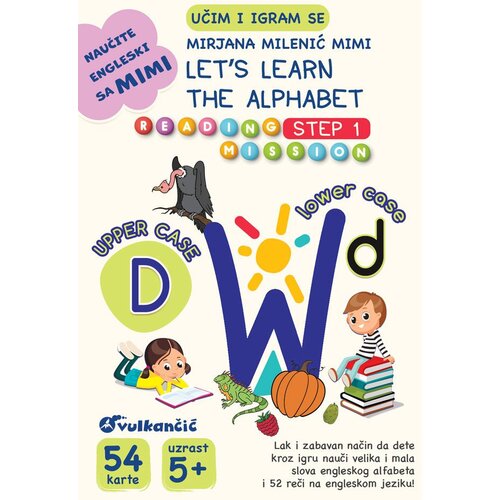  Karte - LET’S learn the alphabet Cene