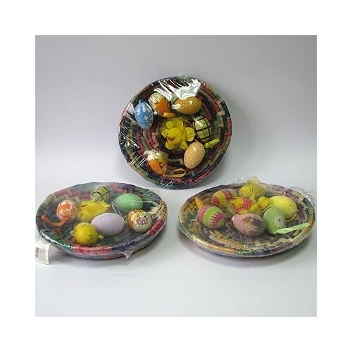  Uskrs set korpa,gnezdo,jaja, dimenzija25cm Slike