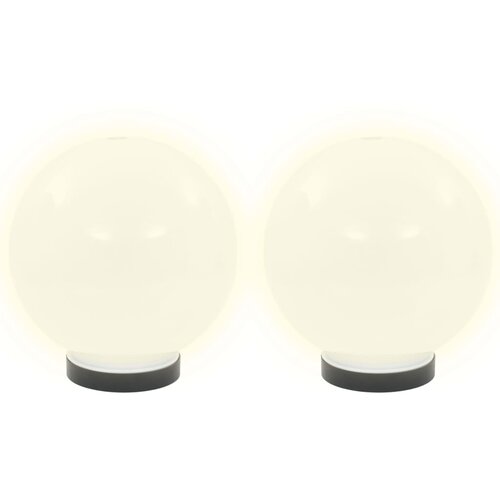  LED kuglasta svjetiljka 2 kom 20 cm PMMA Slike