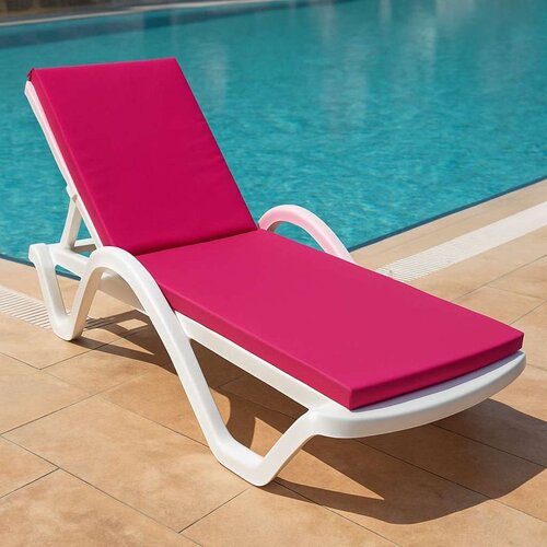 Atelier Del Sofa Jastuk za ležaljku Sunny, 100x60x80 cm, Roze Cene