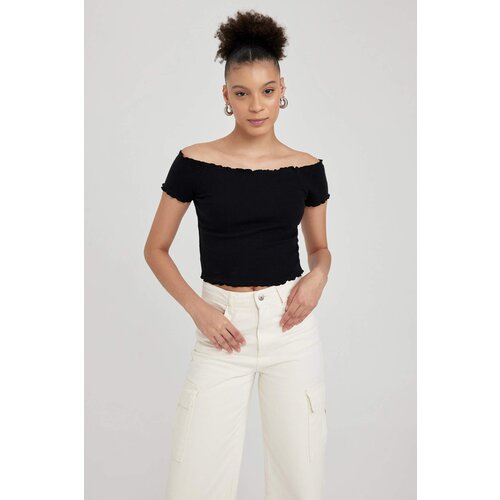 Defacto Slim Fit Camisole Short Sleeve T-Shirt Slike