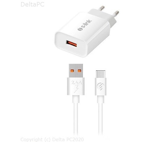 SLINK SL-EC12T univ. punjac sa kablom Type-C bijeli Cijene
