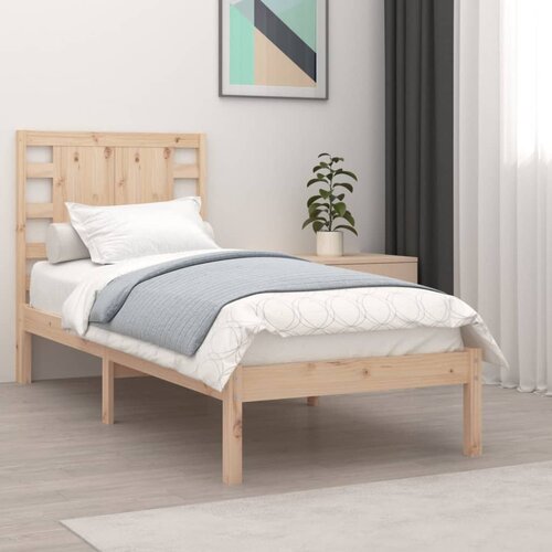 Furnova Posteljni okvir trden les 75x190 cm, (21931629) Slike
