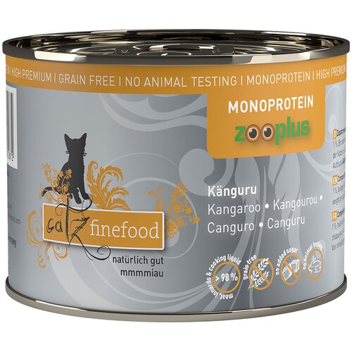  Varčno pakiranje Catz Finefood Monoprotein zooplus 24 x 200 g - Kenguru Cijene